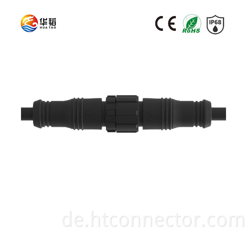 Small round waterproof connector